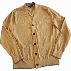 Banana Republic Cardigan in Mustard Yellow